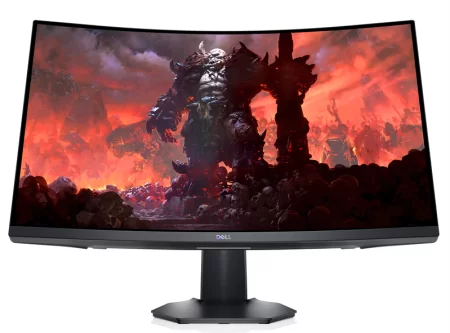 Dell 27" S2722DGM Curved Bk/BK (VA; 16:9; 350cd/m2; 3000:1; 1ms; 2560x1440x165Hz; 178/178; 2xHDMI 2.0, DP1.2; Tilt; HAS; VESA)