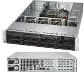 Supermicro SuperServer 2U 5029P-WTR noCPU(1)2nd Gen Xeon Scalable/TDP 70-205W/ no DIMM(6)/ SATARAID HDD(8)LFF/ 2x10GbE/ 4xFH, 1xLP, M2/ 2x600W Supermicro SuperServer 2U 5029P-WTR noCPU(1)2nd Gen Xeon Scalable/TDP 70-205W/ no DIMM(6)/ SATARAID HDD(8)LFF/ 2x10GbE/ 4xFH, 1xLP, M2/ 2x600W