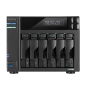 ASUSTOR AS6706T 6-Bay NAS/Media player/Intel Celeron N5105 2.0GHz up to 2.9GHz, 8GB SO-DIMM DDR4, noHDD(HDD,SSD),2xUSB3.2,HDMI ; 90IX01N1-BW3S60