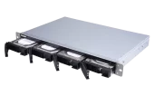 QNAP TS-431XeU-2G Сетевое хранилище, 4 отсека для HDD, 10 GbE SFP+, стоечное исполнение, 1 блока питания. ARM Cortex-A15 Annapurna Labs AL-314 1,7 ГГц