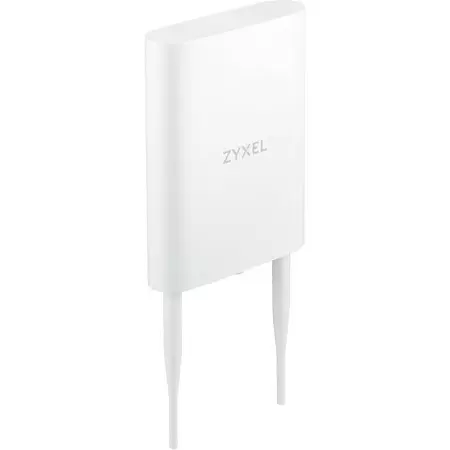 Точка доступа/ Zyxel Zyxel NebulaFlex NWA55AXE hybrid outdoor access point, 802.11a / b / g / n / ac / ax (2.4 and 5 GHz), external 2x2 antennas (included), up to 575 + 1200 Mbps, 1xLAN GE, anti- 4G / 5G, no Captive portal and WPA-Enterprise support, IP55 в Москве