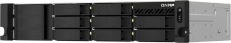 Сетевое хранилище без дисков/ SMB QNAP TS-864eU-RP-8G NAS, 8-tray 3,5"/2,5" w/o HDD, 4-core Intel Celeron N5095 2.0-2.9 GHz, 8GB DDR4 max, 2x2.5GbE LAN, 2U Rackmount, 2x300W PSU. W/o rail kit RAIL-B02 дешево