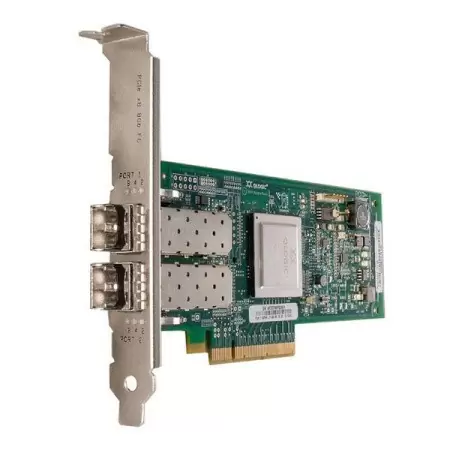 Qlogic QLE2562 8Gb Dual Port FC HBA, x8 PCIe, SR LC multi-mode optic в Москве