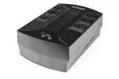 IRBIS UPS Personal plus 600VA/360W, Line-Interactive, AVR, 6xSchuko outlets(3 Surge & 3 batt.), 2 USB charger, 2 year warranty
