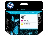 HP 91 Magenta and Yellow Printhead Печатающая головка