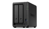 Synology QC2,6GhzCPU/2GB(upto32)/RAID0,1,10,5,6/up to 2HDDs SATA(3,5' or 2,5')(upto 7 with DX517)/1xUSB3.2/2GigEth/iSCSI/2xIPcam(up to40)/1xPCIe 3.0/1xPS/1YW (repl DS720+)''