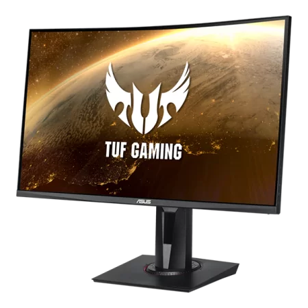 ASUS 27" VG27WQ VA LED curved, 2560x1440, ProGaming, 1ms, 400cd/m, 100Mln:1, 178°/178°, 165Hz, HDR400, HDMI, DP, FreeSync, Speakers, Tilt, Swivel, HAS, VESA, Black, 90LM05F0-B01E70 3 years на заказ