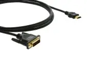 Кабель HDMI-DVI (Вилка - Вилка), 4,6 м