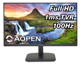 27'' AOPEN 27CL1Ebmix 1920x1080, 1 / 5ms, 250cd, 100Hz, 1xVGA+1xHDMI(1.4)+SPK+Audio out+Audio in, Speakers 2Wx2, FreeSync (by ACER)