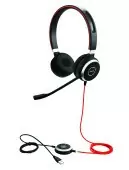 Гарнитура проводная/ Jabra EVOLVE 40 MS Stereo