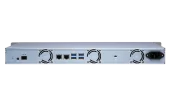 QNAP TS-431XeU-2G Сетевое хранилище, 4 отсека для HDD, 10 GbE SFP+, стоечное исполнение, 1 блока питания. ARM Cortex-A15 Annapurna Labs AL-314 1,7 ГГц
