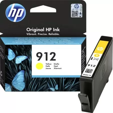 HP 912 Yellow Original Ink Cartridge Картридж недорого