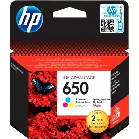 Картридж/ HP 650 Tri-colour Ink Cartridge дешево