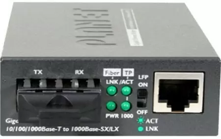 FT-802 медиа конвертер/ 10/100Base-TX to 100Base-FX (SC) Bridge Media Converter, LFPT Supported в Москве