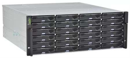 Infortrend EonStor DS 2000 Gen2 4U/24bay Dual controller 2x12Gb SAS EXP. Port, 8x1G iSCSI ports +2x host board, 2x2GB, 2x(PSU+FAN), 2x(SuperCap.+Flash), 1xRackmount(ESDS 2024R2C-B) дешево
