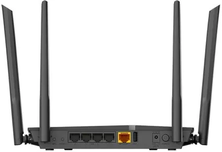 Маршрутизатор/ AC1200 Wi-Fi Router, 1000Base-T WAN, 4x1000Base-T LAN, 4x5dBi external antennas, USB port, 3G/LTE support на заказ