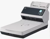 Fujitsu scanner fi-8250 Сканер уровня рабочей группы, 50 стр/мин, 100 изобр/мин, А4, двустороннее устройство АПД и планшетный блок, USB 3.2, светодиодная подсветка.