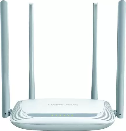 Маршрутизатор/ N300 Wi-Fi router, 2.4 GHz, 1 WAN port 10/100Mbps + 3-port LAN 10/100 Mbps, 4 fixed antenna в Москве