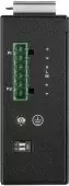 Коммутатор/ DIS-100G-10S Unmanaged Industrial Switch 8x1000Base-T, 2x1000Base-X SFP, Surge 6KV, Alarm relay, DIN-Rail, metal case IP40, -20 to 65°C, only DC power, w/o power supply