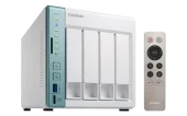 QNAP D4 Pro Сетевое хранилище, 4 Hot-Swap tray w/o HDD, Celeron N3060 dual-core 1,6GHz-2,48GHz, 1GB DDR3L (1x1GB up to 8GB), HDMI, 2xGE LAN, 3xUSB 3,0 QNAP D4 Pro Сетевое хранилище, 4 Hot-Swap tray w/o HDD, Celeron N3060 dual-core 1,6GHz-2,48GHz, 1GB DDR3L (1x1GB up to 8GB), HDMI, 2xGE LAN, 3xUSB 3,0