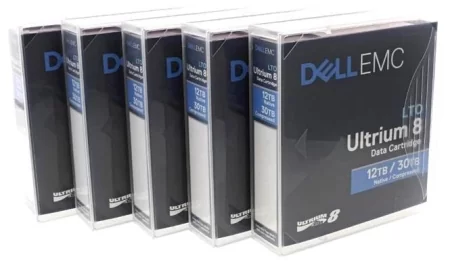 DELL LTO8 Tape Media cartridge, 5 Pack, Cust Kit в Москве DELL LTO8 Tape Media cartridge, 5 Pack, Cust Kit в Москве