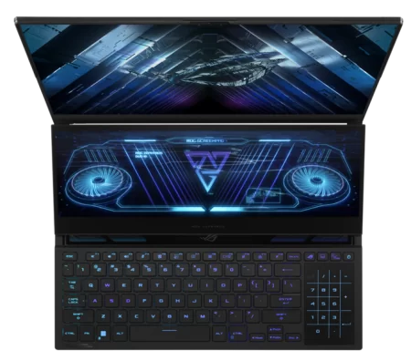 ASUS ROG Zephyrus Duo 16 GX650PI-N4019W R9-7945HX/32Gb/2TB SSD/16,0"WQHD 2560X1440/ GeForce RTX 4070 8Gb/WiFi6/BT/Cam/Windows 11 Home RUS/2.6Kg недорого