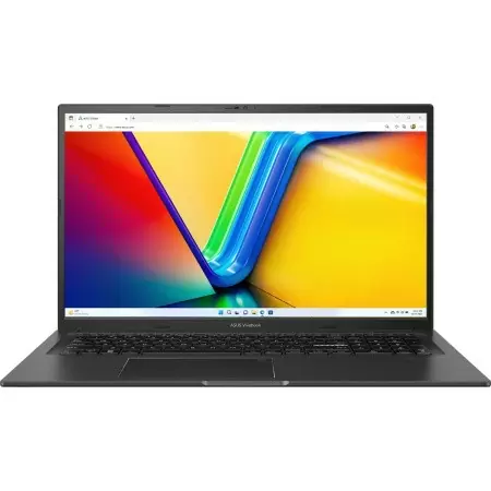 Ноутбук/ ASUS K3704VA-AU100W 17.3"(1920x1080 (матовый) IPS)/Intel Core i5 13500H(2.6Ghz)/8192Mb/512PCISSDGb/noDVD/Int:Intel UHD Graphics/Cam/BT/WiFi/50WHr/war 1y/2.1kg/Indie Black/Win11Home