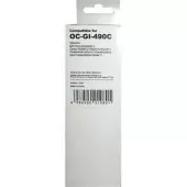 Чернила/ Canon GI-490 Cyan Pixma G1400/G1410/G1411/G2400/G2410/G2411/G3400/G3410/G3411/G4400/G4410/G4411 Bulk Without Chip (0664C001)