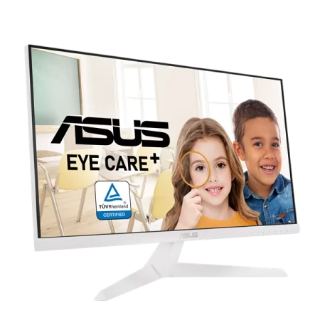 ASUS 23.8" VY249HE-W IPS LED, 1920x1080, 1ms, 250cd/m2, 178°/178°, 100Mln:1, D-Sub, HDMI, 75Hz, GamePlus Tec., FreeSync, Tilt, VESA, White, 90LM06A4-B02A70 3 years недорого