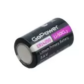 Батарейка GoPower 14250 1/2AA PC1 Li-SOCl2 3.6V (1/10/500)