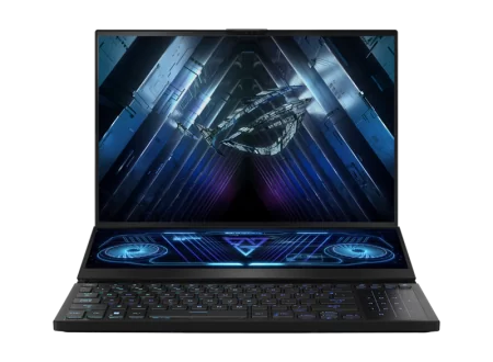 ASUS ROG Zephyrus Duo 16 GX650PY-NM040W R9-7945HX/32Gb/2TB SSD/16,0"WQHD 2560X1440/ GeForce RTX 4090 16Gb/WiFi6/BT/Cam/Windows 11 Home RUS/2.6Kg в Москве