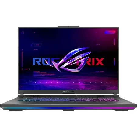 Ноутбук/ ASUS ROG Strix G18 G814JVR-N6010 18"(2560x1600 (матовый, 240Hz, 3ms) IPS)/Intel Core i9 14900HX(2.39Ghz)/16384Mb/1024PCISSDGb/noDVD/Ext:nVidia GeForce RTX4060(8192Mb)/Cam/BT/WiFi/90WHr/war 1y/3.1kg/Eclipse Gray/noOS в WideLAB