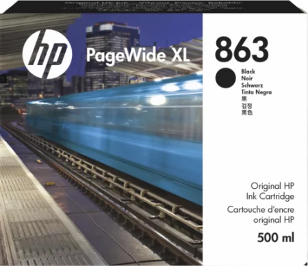 HP 863 500ml Black PageWide XL Ink Crtg Картридж в Москве HP 863 500ml Black PageWide XL Ink Crtg Картридж в Москве