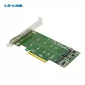 Адаптер для SSD/ PCIe x8 to 2-Port M.2 NVMe Adapter