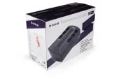 IRBIS UPS Personal plus 600VA/360W, Line-Interactive, AVR, 6xSchuko outlets(3 Surge & 3 batt.), 2 USB charger, 2 year warranty