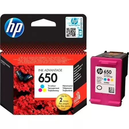 Картридж/ HP 650 Tri-colour Ink Cartridge недорого