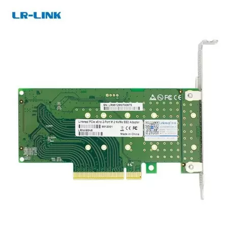 купить Адаптер для SSD/ PCIe x8 to 2-Port M.2 NVMe Adapter