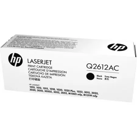 Тонер-картридж/ HP 12A Blk Contract LJ Toner Cartridge в Москве