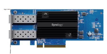 Synology 10\25 Gigabit Dual port SFP+ PCIe 3.0 x8 adapter (incl LP and FH bracket) в Москве