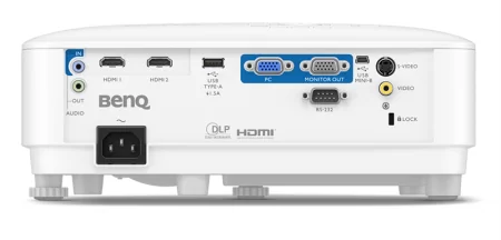 BenQ Projector MS560 DLP 800х600 SVGA 4000AL, 20000:1, 4:3, TR 1,96-2,15, zoom 1.1x, 10Wx1, VGA, D-Sub, HDMIx2,WHITE, 2.3 kg на заказ