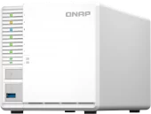 Сетевое хранилище без дисков/ SMB QNAP TS-364-8G NAS 3 HDD, 4-core Intel Celeron N5105/N5095 2.0 up to 2.9 GHz, 8 GB RAM (1x8 GB) up to 16 GB (2x8GB), 2.5 Gigabit Ethernet, 2xUSB 3.2 Gen 2 (10Gbps), 1xUSB 3.2 Gen 1, 2xM.2 PCIe Gen 3 x2 slots