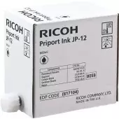 Чернила для дупликатора тип JP12 черные/ PRIPORT BLACK INK TYPE JP-12 5 картриджей*600мл