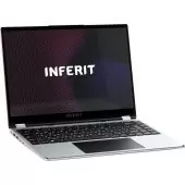 Ноутбук/ Ноутбук INFERIT Silver 14"(2560x1600 IPS)/Intel Core i5 12500H(2.5Ghz)/16384Mb/512SSDGb/noDVD/Int:Intel Iris Xe Graphics/Cam/BT/WiFi/war 1y/1.3kg/silver/DOS