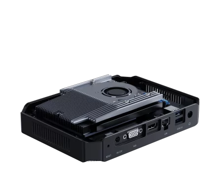 купить Компьютер/ Chuwi HeroBox Intel N-series N100(0.8Ghz)/8192Mb/256SSDGb/Int:Intel UHD Graphics 600/BT/WiFi/war 1y/0.59kg/Black/Win11Home + BT5.2/USB3.0*2, USB2.0*2/HDMI 2.0 *1 (4K 60Hz)/VGA*1/M.2*2, 2280, MAX 1TB, PCIE & SATA3/Type-C*1/Ear