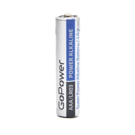 Батарейка GoPower LR03 AAA Shrink 4 Alkaline 1.5V (4/20/640) коробка (20 шт.) недорого
