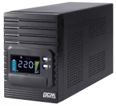 Powercom Smart King Pro+ SPT-2000, Line-Interactive, LCD, 2000VA/1600W, Tower, 8*IEC320-C13+С19, SNMP Slot, black (1152568)
