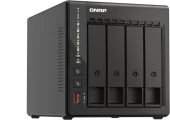 Сетевое хранилище без дисков/ SMB QNAP TS-453E-8G NAS, 4-tray w/o HDD. 2xHDMI-port. 4-core Celeron J6412 2-2.6 GHz, 8GB DDR, 2x2.5Gb LAN, 2 x M.2 2280 PCIe Gen 3 x2, 2x USB 3.2 Gen 2 (10Gbps) Port, 2x USB 2.0 port Сетевое хранилище без дисков/ SMB QNAP TS-453E-8G NAS, 4-tray w/o HDD. 2xHDMI-port. 4-core Celeron J6412 2-2.6 GHz, 8GB DDR, 2x2.5Gb LAN, 2 x M.2 2280 PCIe Gen 3 x2, 2x USB 3.2 Gen 2 (10Gbps) Port, 2x USB 2.0 port