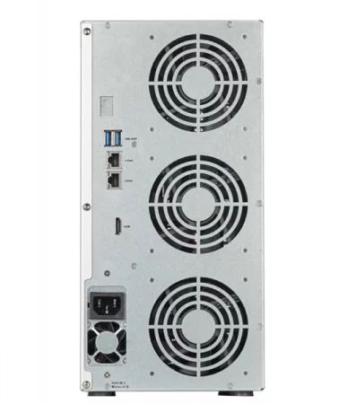 TerraMaster T12-423 tower NAS QC 2,0Ghz(2,9)/8Gb(32)/RAID0,1,10,5,6,JBOD/up to 12 HS SATA(3,5' or 2,5')/1xM.2 2280 NVMe/2xUSB3.1 Gen2/HDMI/2x2,5GigEth RJ-45/iSCSI/1xPS/1YW на заказ