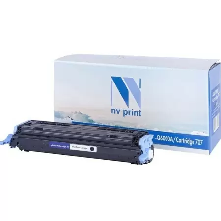 -/ Тонер-картридж NVP NV-Q6000A/NV-707 Black универсальные для HP/Canon Color LaserJet 1600/ 2600n/ 2605/ 2605dn/ 2605dtn/ LBP 5000 i-Sensys Laser Shot/ 5100 (2500k) в Москве