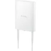Точка доступа/ Zyxel Zyxel NebulaFlex NWA55AXE hybrid outdoor access point, 802.11a / b / g / n / ac / ax (2.4 and 5 GHz), external 2x2 antennas (included), up to 575 + 1200 Mbps, 1xLAN GE, anti- 4G / 5G, no Captive portal and WPA-Enterprise support, IP55